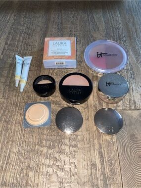 Jane Iredale, Laura Mercier, Laura Geller & IT Cosmetics Makeup Bundle